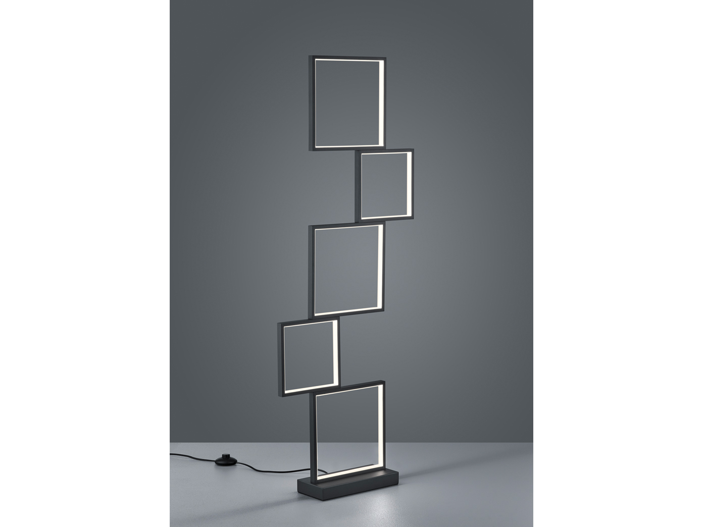 | Deckenleuchte eBay Sorrento kaufen Trio online LED 2x16cm 2x52 52 schwarz Deckenlampe